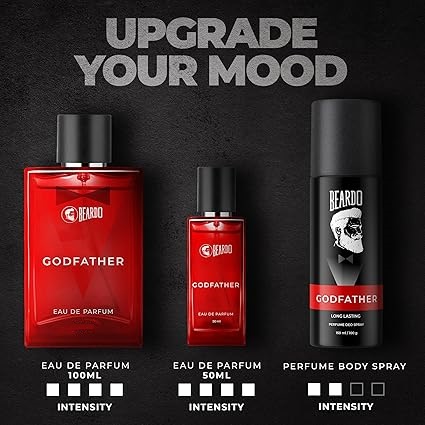 BEARDO Godfather Perfume For Men | Aromatic, Spicy Perfume For Men Long Lasting Perfume For Date Night Fragrance | Body Spray For Men | Valentines Day Gift For Husband | Boyfriend - Image 6