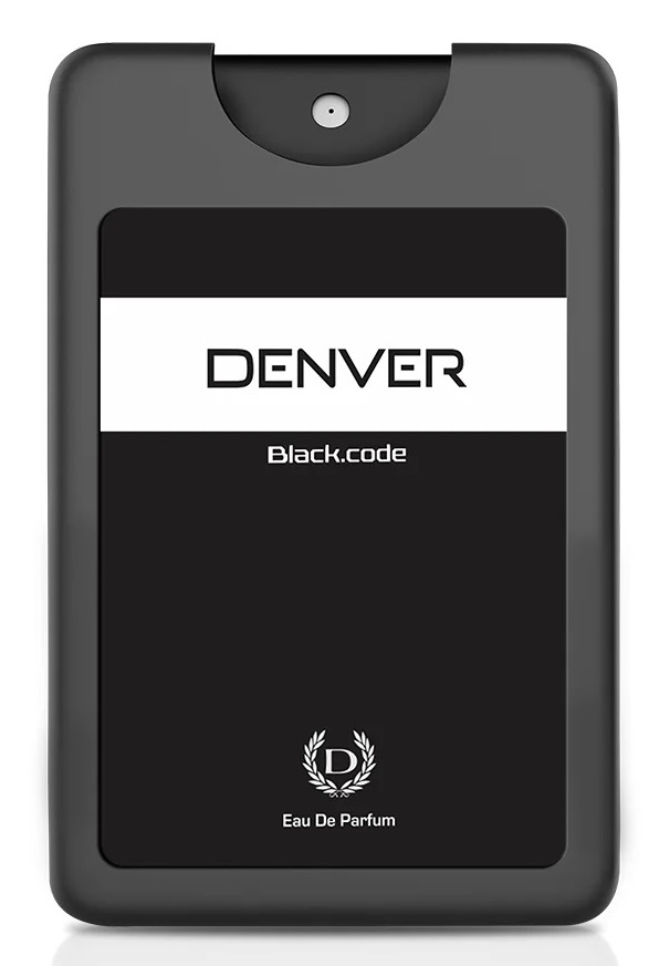 DENVER Black Code Pocket Perfume – 18ML (Pack of 2) | Long Lasting Perfume Fragrance For Men Travel Size