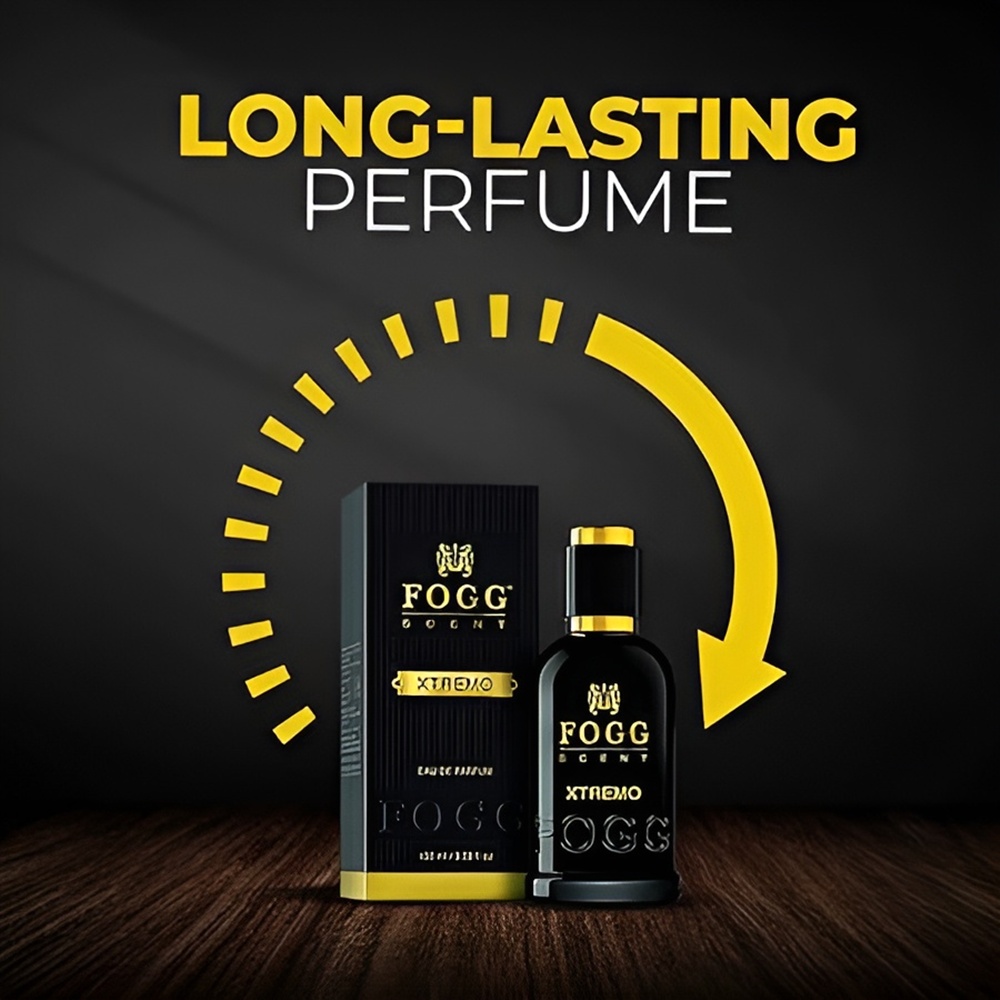 Fogg Scent Xtremo Eau de Parfum for Men | Long-Lasting Men's Fragrance | Fresh & Intense Scent with Mandarin, Lemon & Neroli Notes | Gift-Ready Cologne - Image 5