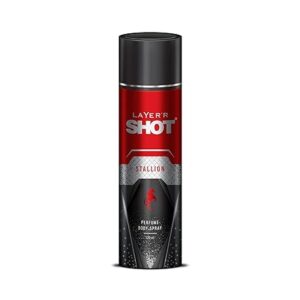 LAYER'R SHOT - STALLION LONG LASTING BODY SPRAY For Men - 120ml