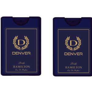 DENVER Pride Pocket Perfume - 18ML (Pack of 2) | Long Lasting Perfume Fragrance For Men Travel Size
