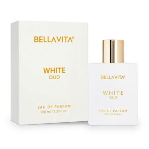 Bella Vita Luxury White Oud | Long Lasting Unisex EDP | with Orange, Patchouli, Musk | Oud & Fruity Premium Fragrance Perfume for Unisex | Great for Everyday Use