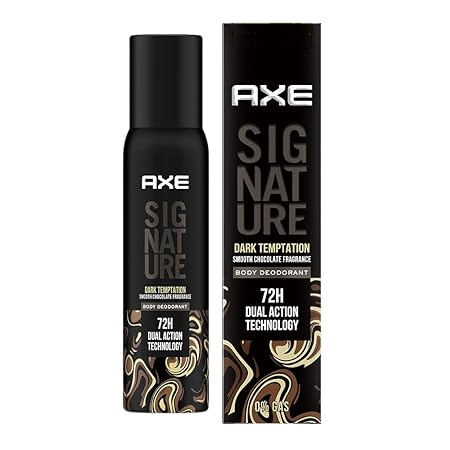 Ax Signature Dark Temptation Long Lasting No Gas Body Deodorant For Men – 122ml