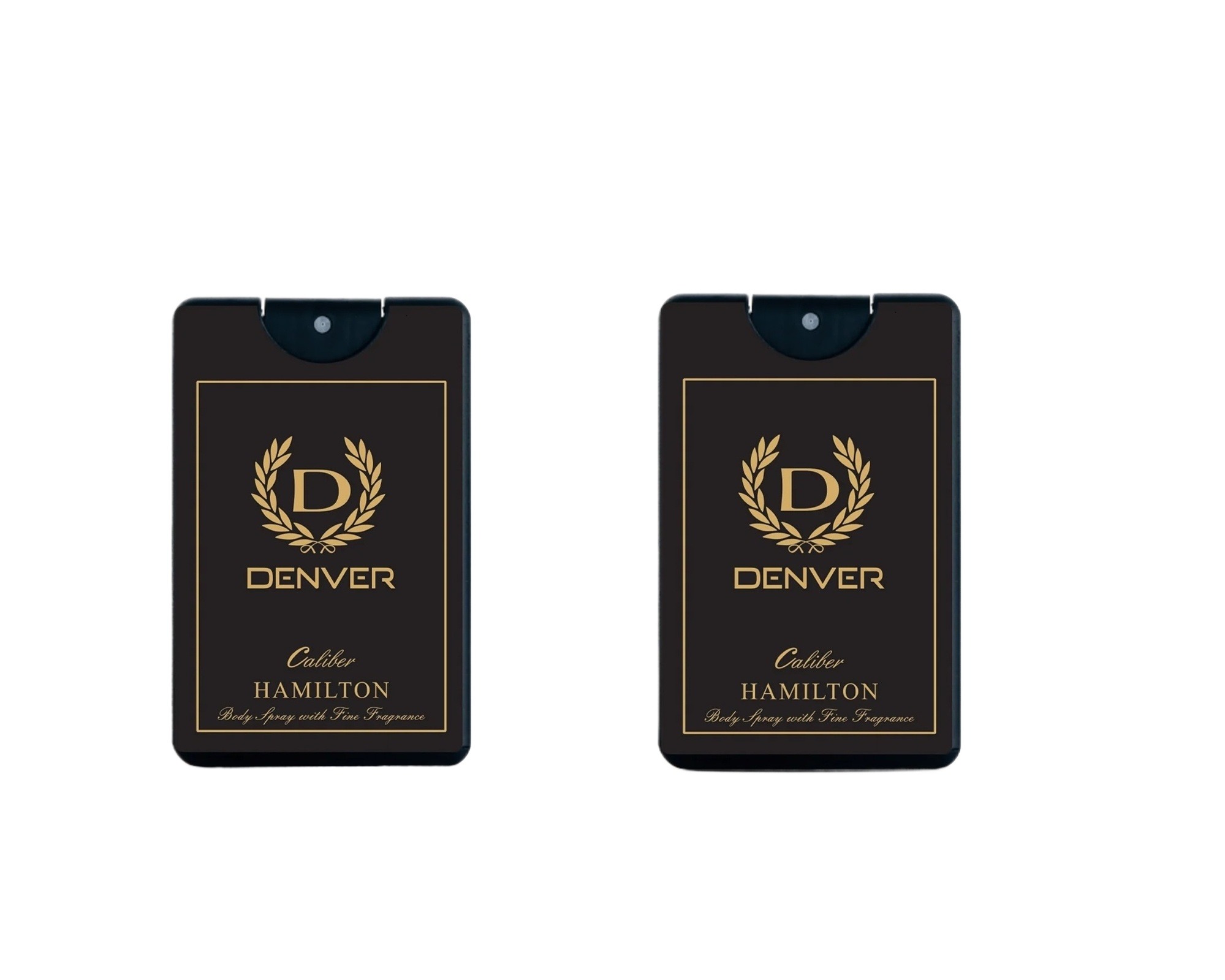 DENVER Caliber Pocket Perfume – 18ML (Pack of 2) | Long Lasting Perfume Fragrance For Men Travel Size