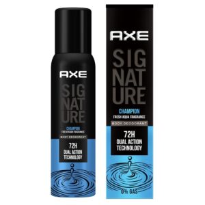 Ax Signature Champion Long Lasting No Gas Body Deodorant For Men - 122ml