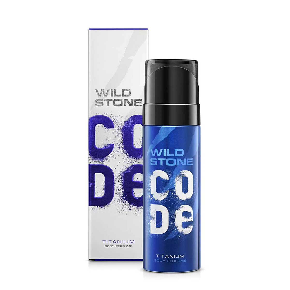Wild Stone – Code Titanium No Gas Body Perfume For Men, Long Lasting Intense Fragrance – 120ml