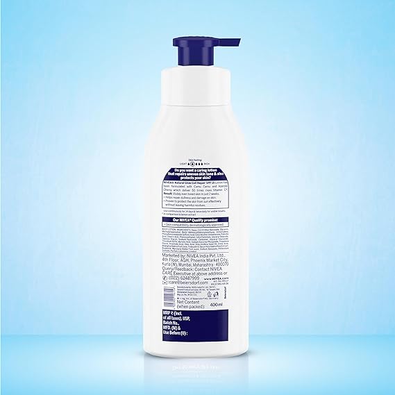 Nivea Aloe Hydration Body Lotion 400 ml