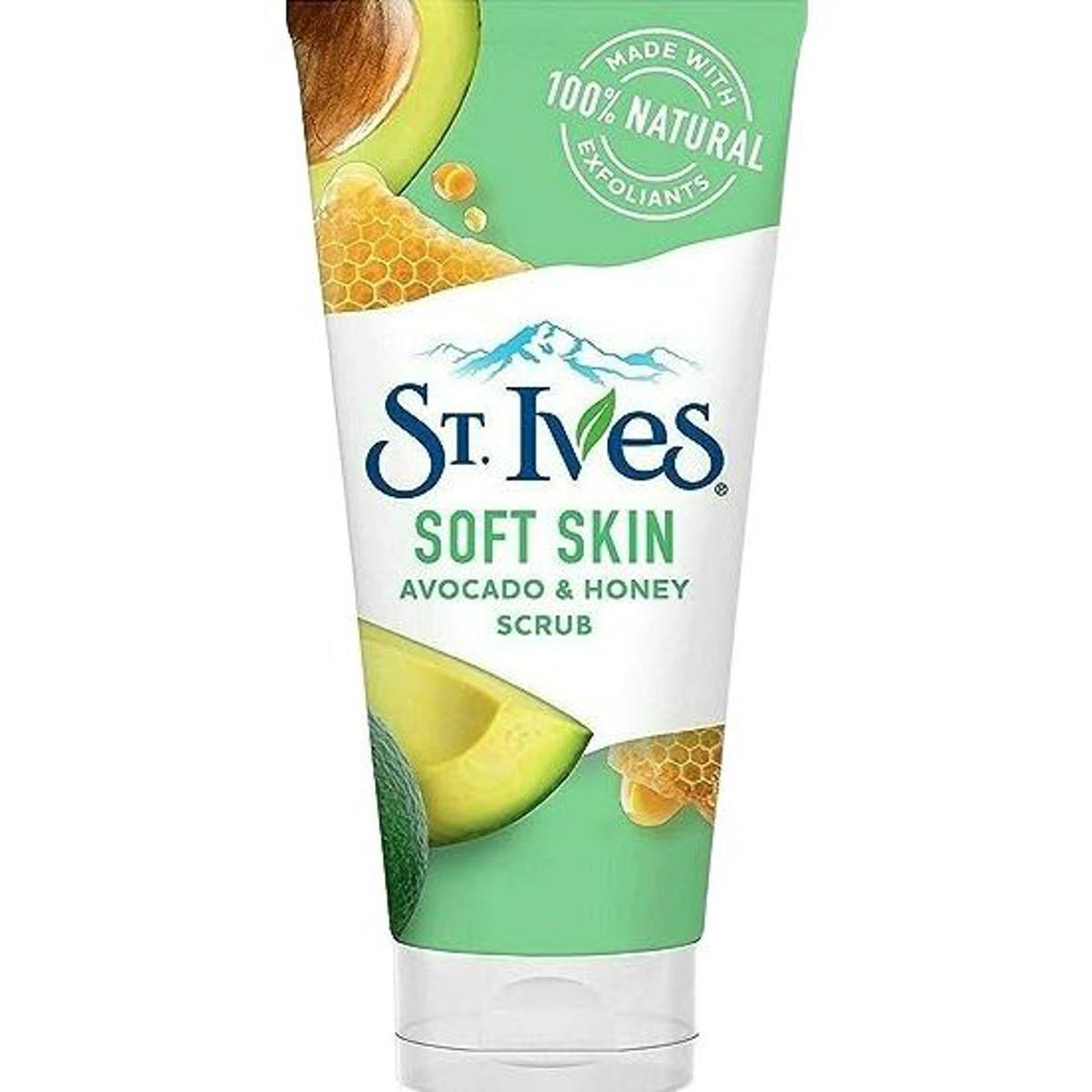 St Ives Soft Skin Avocado And Honey Scrub Facial Cleanser Scrub – 170ml