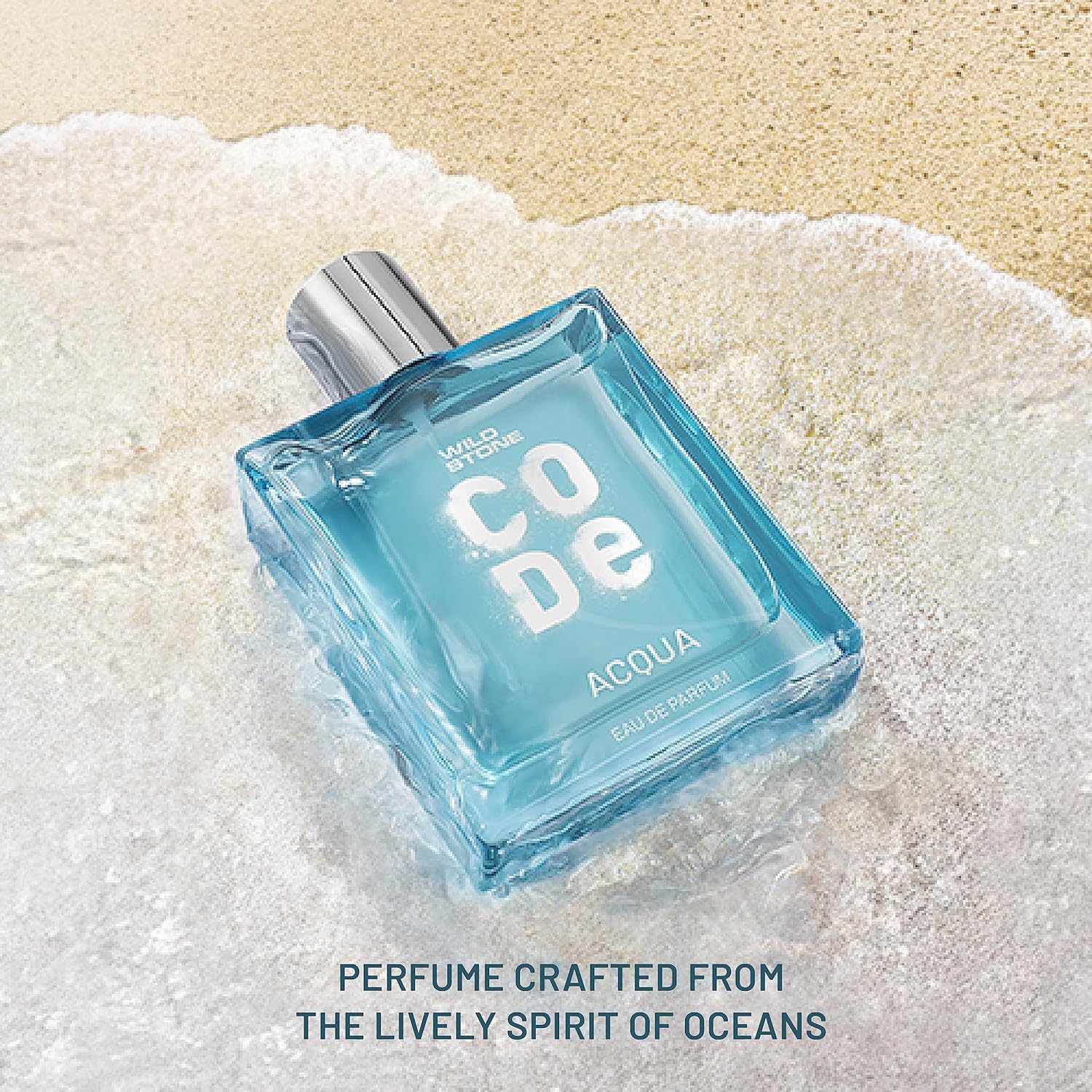 Wild Stone - CODE ACQUA Long Lasting Perfume for Men, Eau de Parfum - 100 ml - Image 7