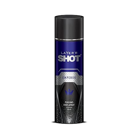 LAYER’R SHOT – EMPEROR LONG LASTING BODY SPRAY For Men – 120ml