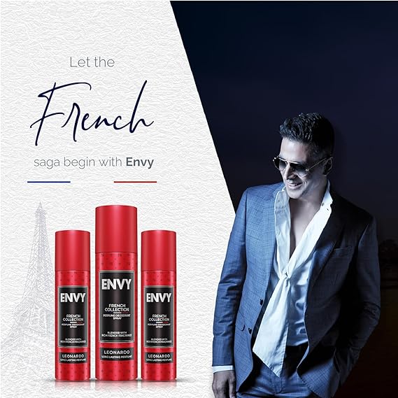 ENVY French Collection - Leonardo Deodorant - 120ML | Long Lasting Luxury Fragrance Deo for Men & Boys - Image 2