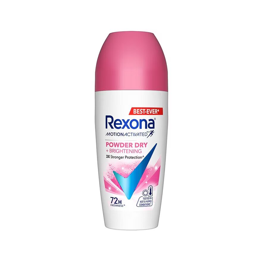 Rexona – Power Dry Brightening Deodorants Dry Roll On For Women – 45ml