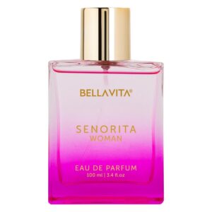 Bella Vita Luxury Women Senorita 100ml Eau De Parfum Liquid Perfume With Yuzu, Lotus, Magnolia & Musk | Fresh & Fruity Long Lasting Edp Fragrance Scent