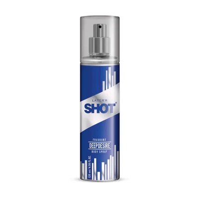 Layer’r Shot – Deep Desire body spray for men – 135ML