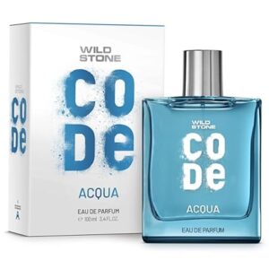 Wild Stone - CODE ACQUA Long Lasting Perfume for Men, Eau de Parfum - 100 ml