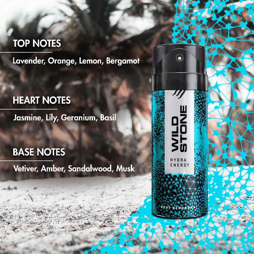 Wild Stone - Hydra Energy Body Spray For Men - Image 3