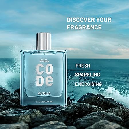 Wild Stone - CODE ACQUA Long Lasting Perfume for Men, Eau de Parfum - 100 ml - Image 4