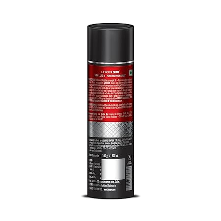 LAYER’R SHOT – STALLION LONG LASTING BODY SPRAY For Men – 120ml