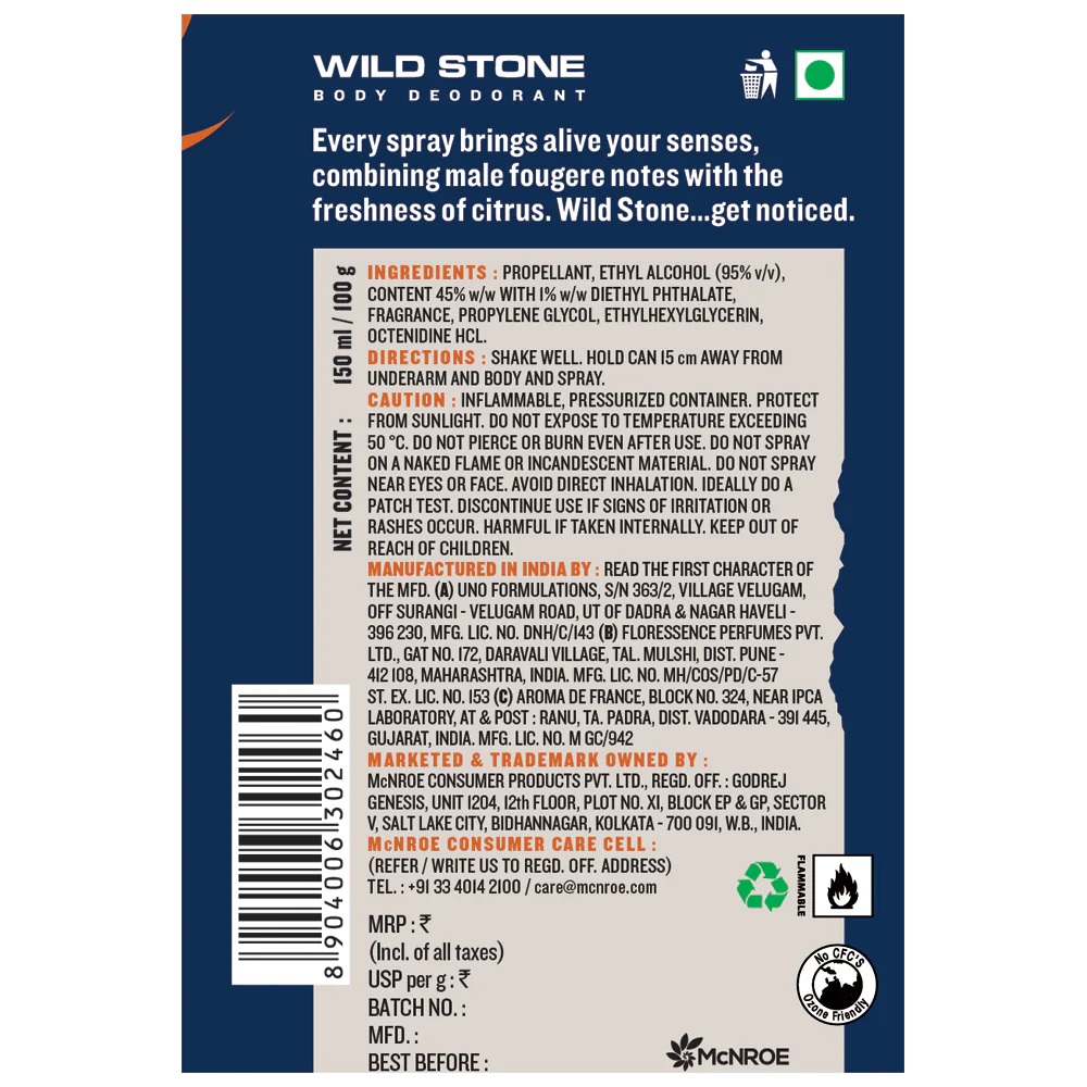 Wild Stone – Legend Body Spray For Men