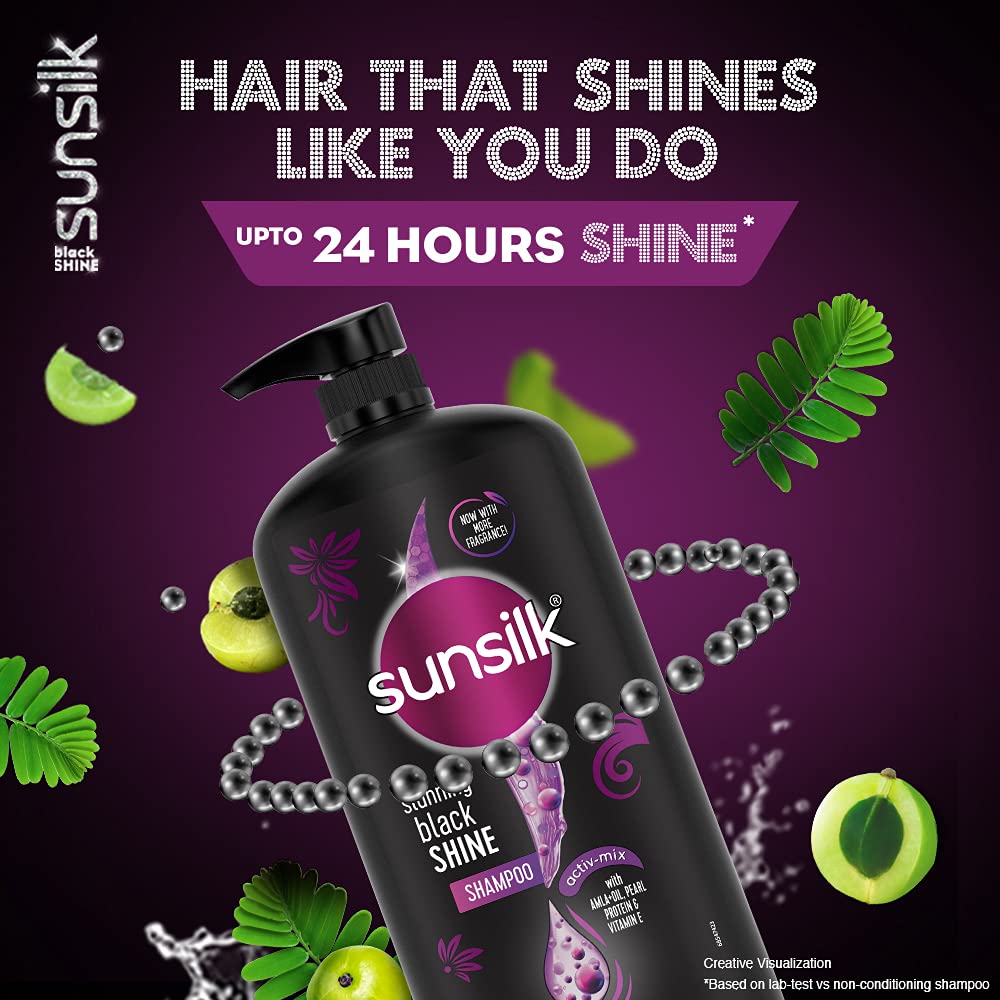 Sunsilk Stunning Black Shine Shampoo