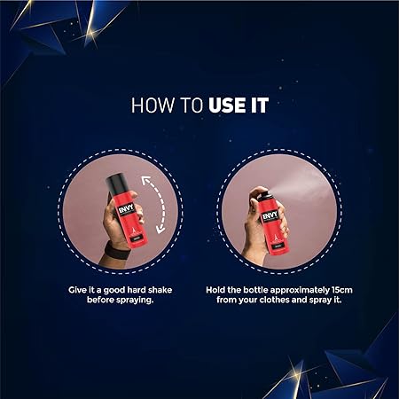 ENVY Speed Deodorant Body Spray - 120ML | Long Lasting Deo for Men - Image 5