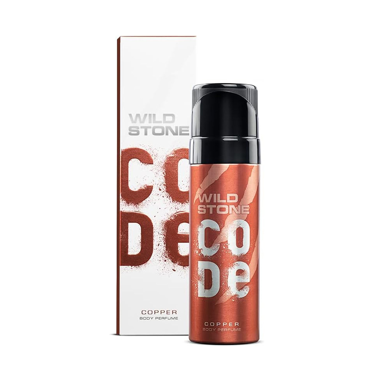 Wild Stone – Code Copper No Gas Body Perfume For Men, Long Lasting Intense Fragrance – 120ml