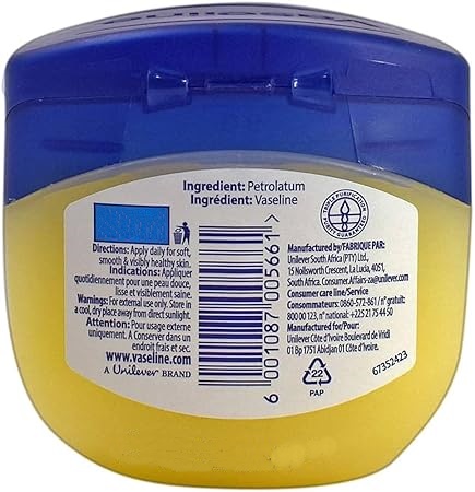 Vaseline Original, Skin Protecting Jelly for Soft and Smooth Skin, with Multivitamins & Enhanced Fragrance, for Dull, Dry or Cracked Skin, For Men & Women - Image 4
