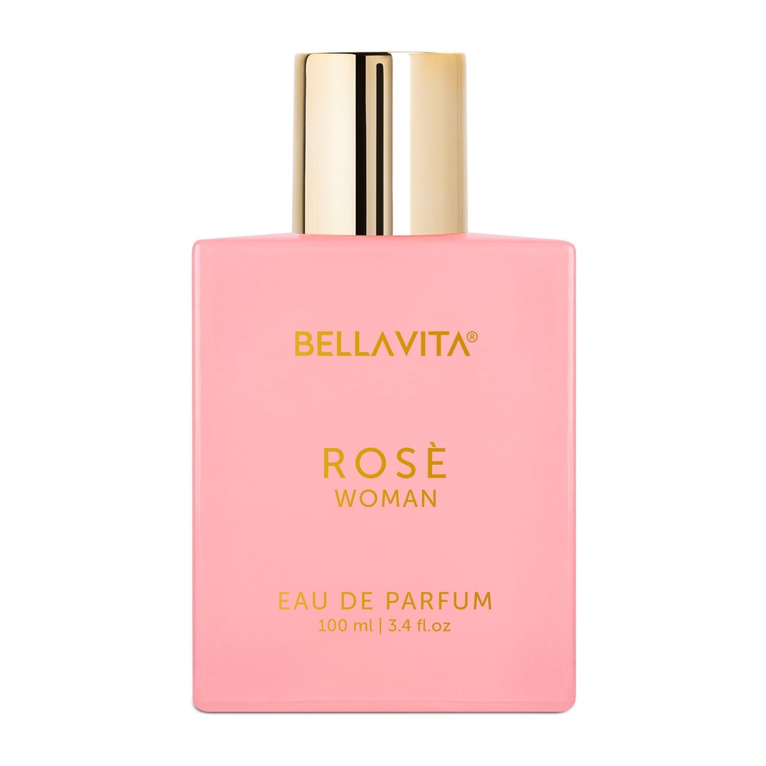 Bella Vita Luxury Rose Woman Eau De Parfum Perfume for Women with Black Currant, Vanilla, Jasmine|Floral & Sweet EDP Long Lasting Fragrance Scent