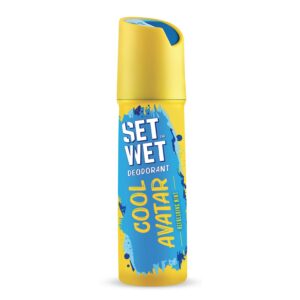 SET WET - Deodorant Spray Perfume Cool Avatar for men - 150ml