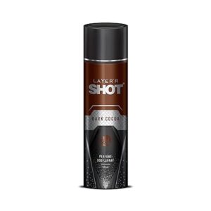 LAYER'R SHOT - DARK COCOA LONG LASTING BODY SPRAY For Men - 120ml