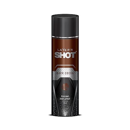LAYER’R SHOT – DARK COCOA LONG LASTING BODY SPRAY For Men – 120ml