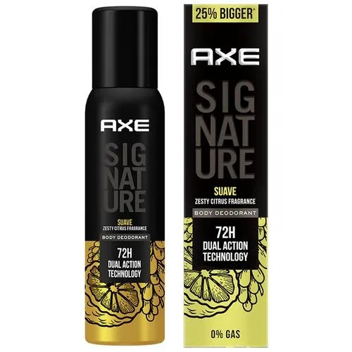 Ax Signature Suave Long Lasting No Gas Body Deodorant For Men – 122ml