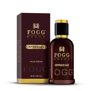Fogg Scent Xpressio Eau de Parfum for Men | Long-Lasting Men's Fragrance | Fresh & Intense Scent with Mandarin, Lemon & Neroli Notes | Gift-Ready Cologne