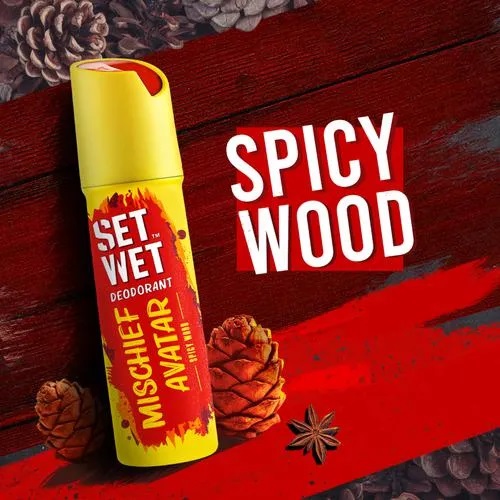 SET WET - Deodorant Spray Perfume Mischief Avatar for men - 150ml - Image 4