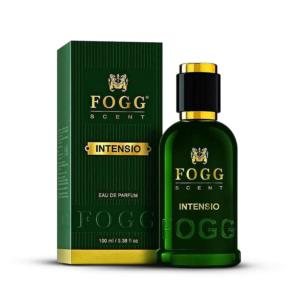 Fogg Scent Intensio Eau de Parfum for Men | Long-Lasting Men’s Fragrance | Fresh & Intense Scent with Mandarin, Lemon & Neroli Notes | Gift-Ready Cologne