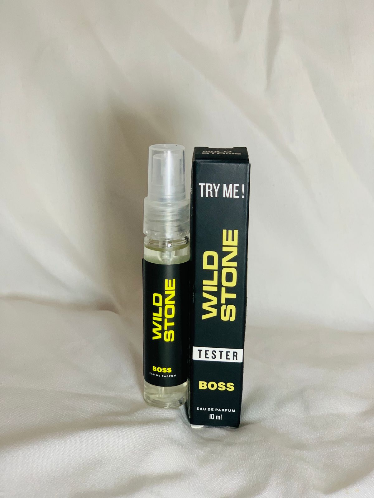 Wild Stone Boss Perfume for Men, 10ml| Luxury Eau De Parfum | Long-Lasting Fragrance | Best Gift for Him l Premium Perfume for Men l Infused with Woody & Citrusy Notes