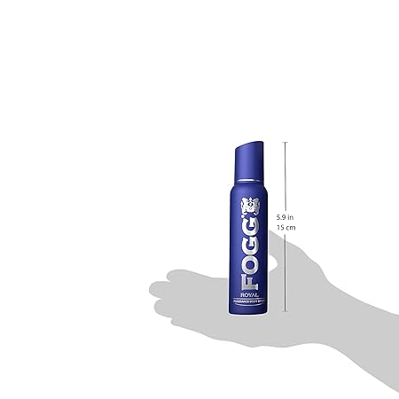 Fogg Royal No Gas Deodorant for Men, Long Lasting Perfume Body Spray - 120ml - Image 3