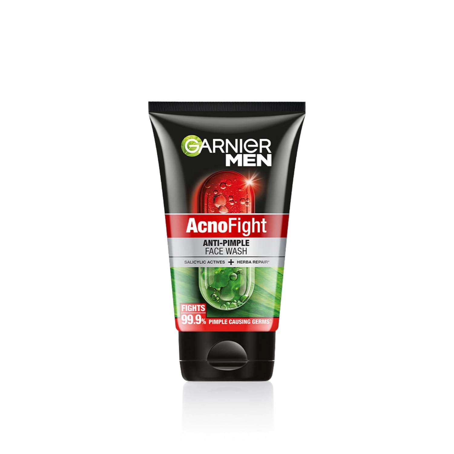 Garnier Men, Anti-Pimple Face Wash, Repairs Skin & Balances Oils, AcnoFight