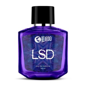 BEARDO Perfume For Men - LSD, 100Ml | Amber Spicy Scent | Concentrated Sprays - Long Lasting Fragrance | Eau De Parfum Gift For Men | Strong EDP For Men | Gift For Husband | Gift For Boyfriend