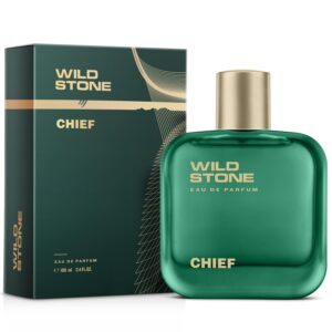 Wild Stone Chief Perfume for Men, 100ml| Luxury Eau De Parfum | Long-Lasting Fragrance | Best Gift for Him l Premium Perfume for Men l Infused with Aquatic and Woody Notes