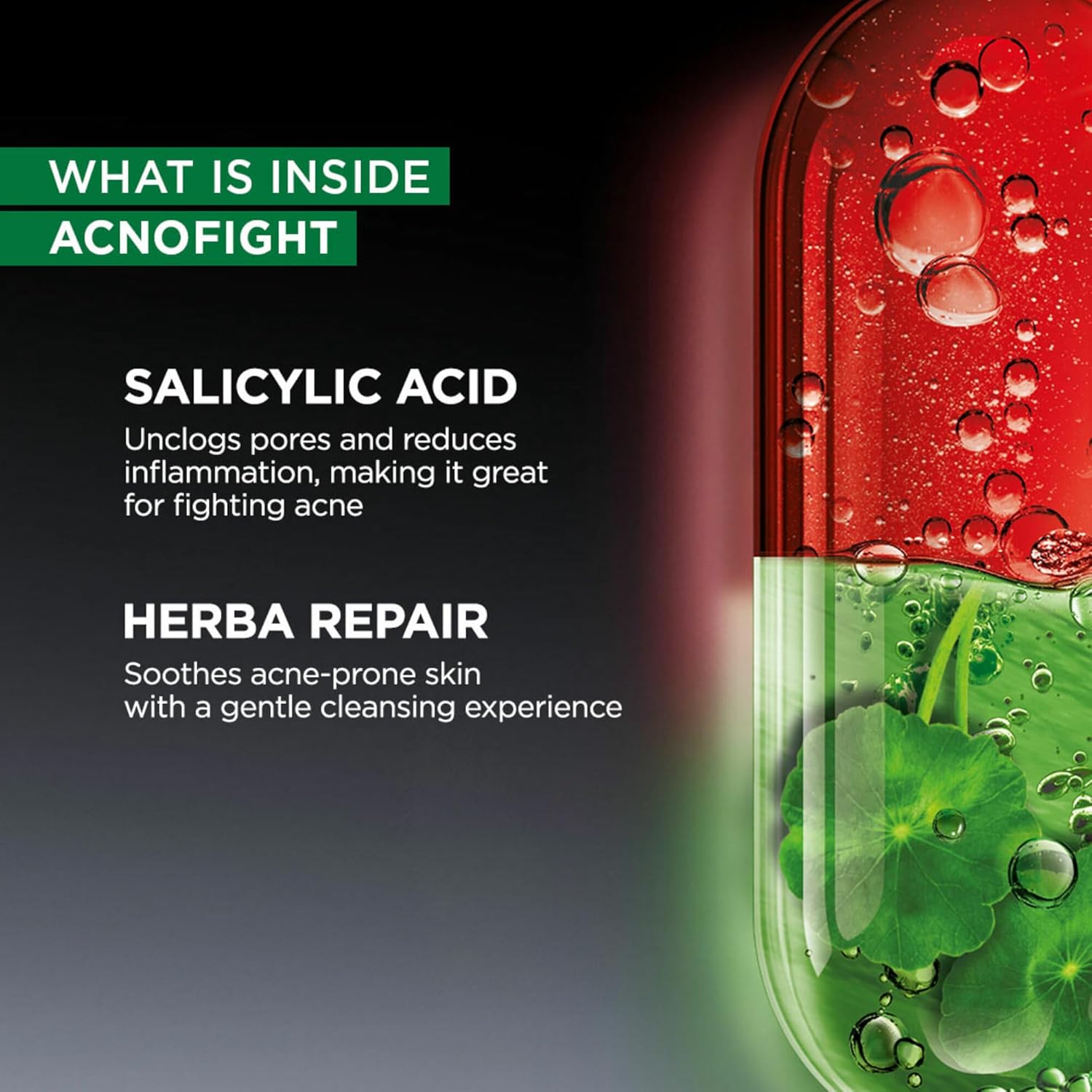 Garnier Men, Anti-Pimple Face Wash, Repairs Skin & Balances Oils, AcnoFight - Image 3