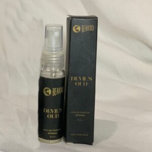 Beardo Devil's Oud Perfume for men 8ml | Leathery, Oud scent with Agarwood, Black Pepper, Musk & Cedarwood | Long Lasting Premium Mens Perfume | Best Date Night Eau de parfum for Men | Gift for men | Gift for Husband