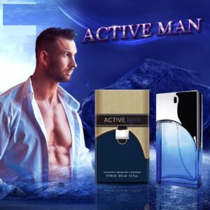 Generic Chris Adams Eau De Parfum - Active Man 100ml | Aromatic Floral Woody Scent | Premium Long Lasting Fragrance Spray | Daily Use Perfume For Men | Ideal Gift For Men | Made in U.A.E