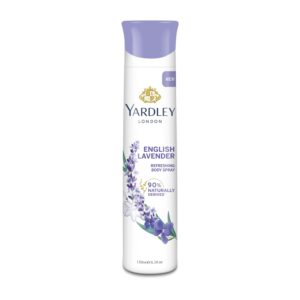 Yardley London English Lavender Refreshing Deodorant Body Spray For Women, 150ml