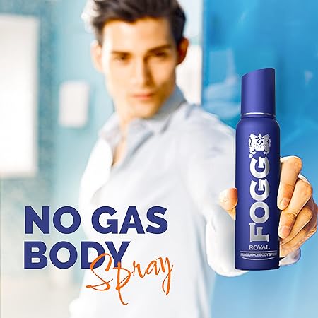 Fogg Royal No Gas Deodorant for Men, Long Lasting Perfume Body Spray - 120ml - Image 4