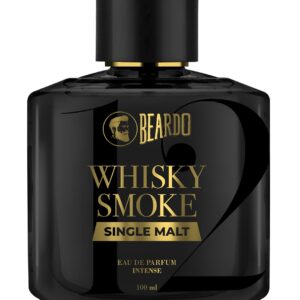 Beardo SINGLE MALT Whisky Smoke Perfume for men, 100ml | INTENSE EAU DE PARFUM - Highly Concentrated | Spicy, Woody - Oudh - Luxury Perfume | Gift for men | Gift For Friends | Gift for Men
