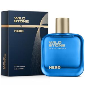 Wild Stone Hero Perfume for Men, 100ml| Luxury Eau De Parfum | Long-Lasting Fragrance | Best Gift for Him l Premium Perfume for Men l Infused with Aromatic & Marine Notes