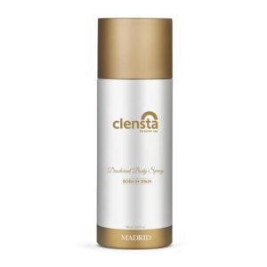 Clensta Madrid Deodorant for Men 150ml Body Spray Long Lasting | All Day Freshness | Born in Spain