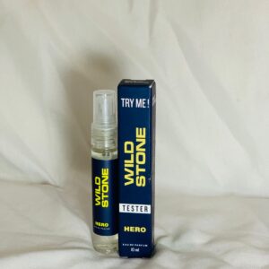 Wild Stone Hero Perfume for Men, 10ml| Luxury Eau De Parfum | Long-Lasting Fragrance | Best Gift for Him l Premium Perfume for Men l Infused with Aromatic & Marine Notes